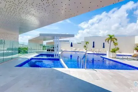 Luxury Escape Best Street In Playa Rooftop Pool Playa del Carmen Apartment