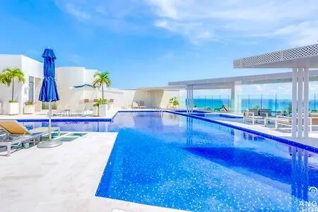 Apartment Luxury Escape Best Street In Playa Rooftop Pool Playa del Carmen